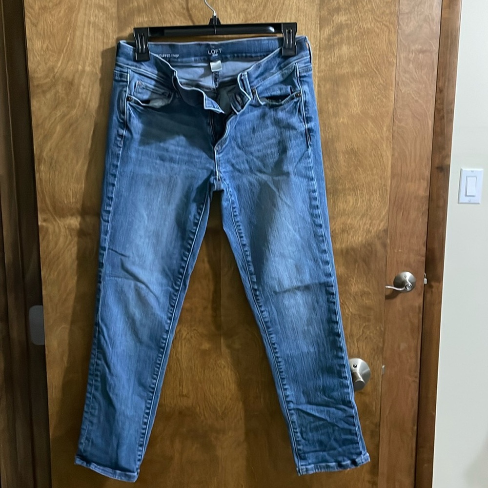 Loft outlet modern cuffed crop